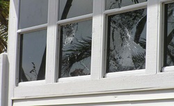 Captiva residence damage after Hurricane Charley 