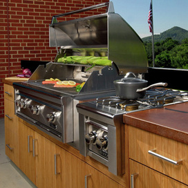 Outdoor Bamboo Cabinetry